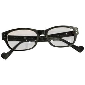 OGI Innovation Eyeglasses Glasses Japan Wood Grain Gray 7139/153 51 18 145